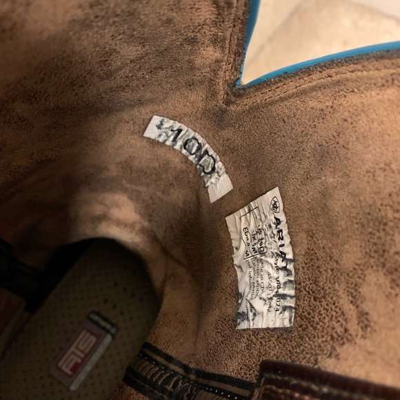 2 Pairs for CRAFT and Repurpose use Only Ariat Boots - Picture 8 of 16